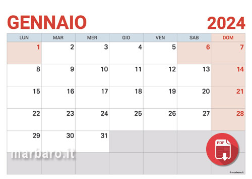 Calendario mensile da parete 2024 - 12 calendari mensili che vanno da  gennaio 2024 a dicembre 2024, calendario da tavolo perfetto per registrare  chiaramente programma importante