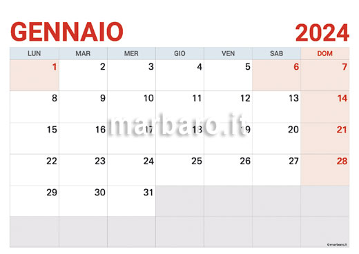 Calendari e agende stampabili Maggio 2024 A4, A3 in PDF e PNG - 7calendar